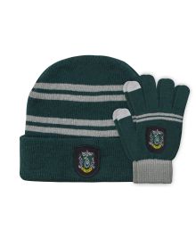 Slytherin hue og handsker til voksen