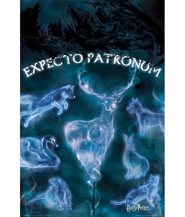 Harry Potter Patronus plakat 61 x 91,5 cm