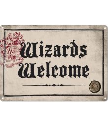 Wizards Welcome skilt