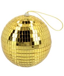 Discokugle 15 cm. Guld