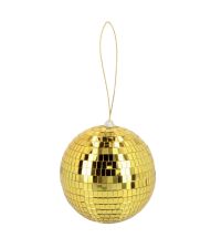 Discokugle 15 cm. Guld