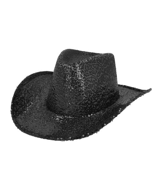 Sort paillet Cowboyhat