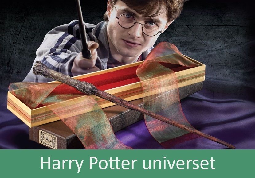 Harry Potter tryllestave og kapper